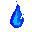 FireBlueStill emoji