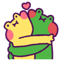 frog_hug emoji