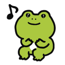 7846frogsing emoji