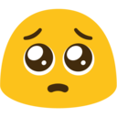 9015blobpleadingface emoji