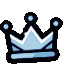 bluecrown emoji