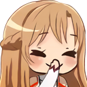 Asuna_Chuckle emoji