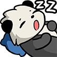 PandaSleep emoji