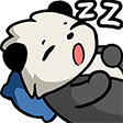 PandaSleep emoji