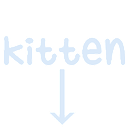 white_kitten emoji