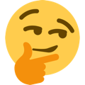 thinksmirk emoji
