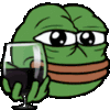 PepeWineGlass emoji