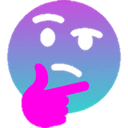 thinkrainbow emoji