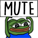 Pepemute emoji