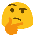 thinking emoji