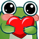 6454frogheart emoji
