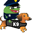 Pepe_Police_Dog emoji