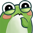 3662frogthink emoji