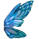 9247bluebutterflywingright emoji