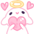 icd_bunnyangel emoji
