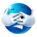 eybluehide emoji