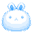 5996pastelbluebouncybunny emoji