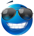 bluecool emoji
