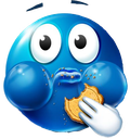 blueeat emoji