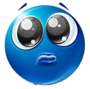 memeified_blue_plead emoji