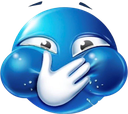 p_Bbluegiggle emoji
