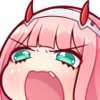 zerotwo_angry emoji