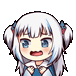 gawrgurascaredanimated emoji