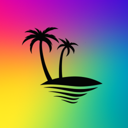Rainbow Isle Discord Server Logo