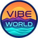 VibeWorld [2026] 🌎⚡👾 Discord Server Logo