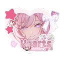 '' ₊🌷⁺ Ask To DM ❥ Egirls ❥ Nitro ❥ Make Friends ❥ VC ❥ Tags ❥ Hangout ❥ Ask2DM ❥ Sfw ❥ Non Dating Discord Server Logo