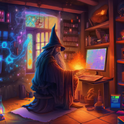 The Prompt Wizards Discord Server Logo