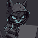 Hacker Cat 🐾 Discord Server Logo