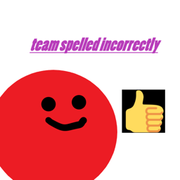 team spelled incorrectly Discord Server Logo
