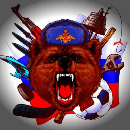 Суровая Россия RP Discord Server Logo
