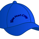 Blue Hat Crew Discord Server Logo