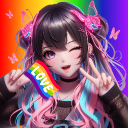 ๑⋆˚ʚ 𝑨𝒖𝒓𝒚𝑮𝒊𝒓𝒍𝒔 ɞ˚⋆๑ Discord Server Logo