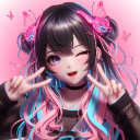 ๑⋆˚ʚ 𝑨𝒖𝒓𝒚𝑮𝒊𝒓𝒍𝒔 ɞ˚⋆๑ Discord Server Logo