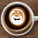 ☕ Laughing Coffee Discord Server Logo