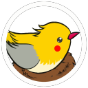 PikaOS - The Cute Birb Linux Discord Server Logo