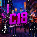 C₁₈ ಇ Community𓂃🖊 Discord Server Logo