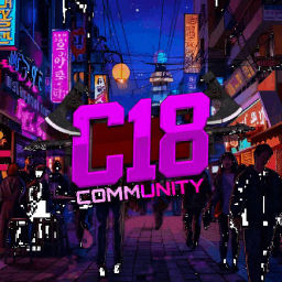 C₁₈ ಇ Community𓂃🖊 Discord Server Logo