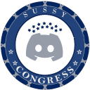 Sussy Congress Discord Server Logo
