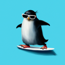 Planet Penguin Discord Server Logo