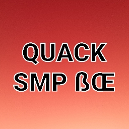 ߌ▪☆QUACK SMP Discord Server Logo