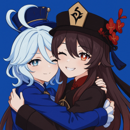 HoYoMains 💙 Discord Server Logo