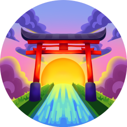Sakura Realms Minecraft Survival 1.21+ Discord Server Logo