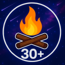 Fireside 30+ 🔥❤ Discord Server Logo