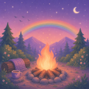 Fireside 🔥❤ Discord Server Logo