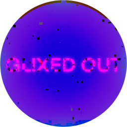The GL!XED OUT server Discord Server Logo