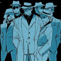 White Suits Discord Server Logo